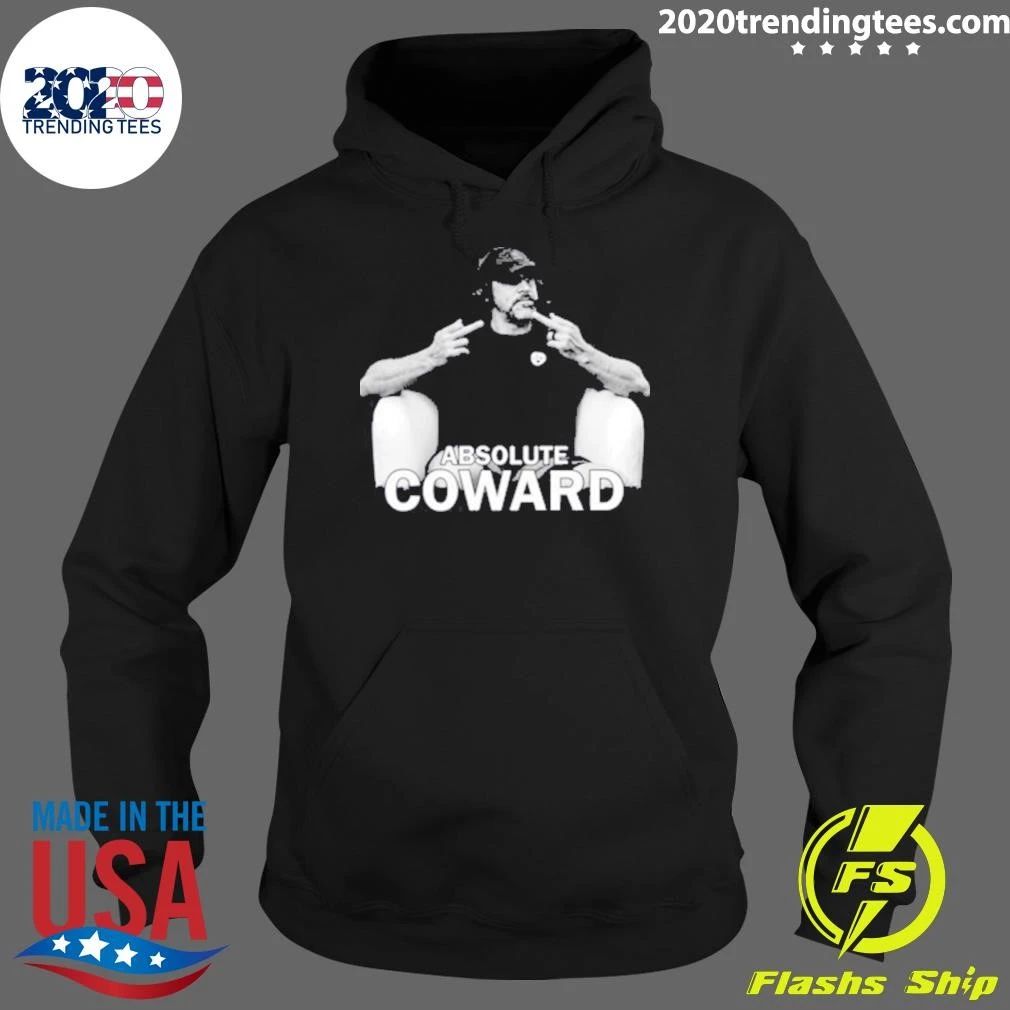 Aaron Rodgers Fuck Absolute Coward Shirt
