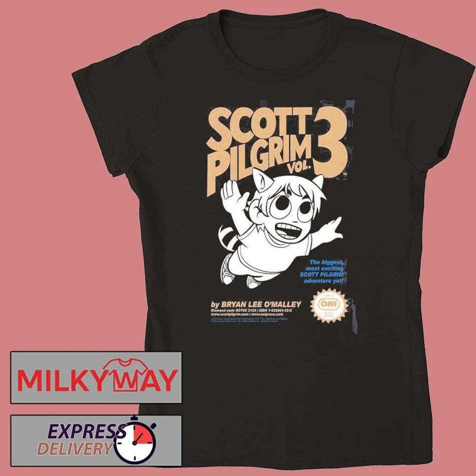 Scott Pilgrim Vol 3 Scott Pilgrim And The Infinite Sadness 20th Anniversary Merch The Biggest Most Exiting Adventure T-Shirt
