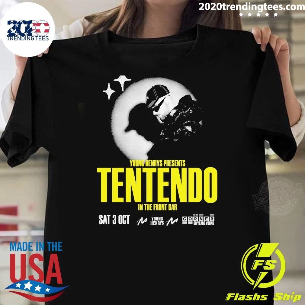 Young Henrys Presents Tentendo In The Front Bar October 3, 2026 Shirt