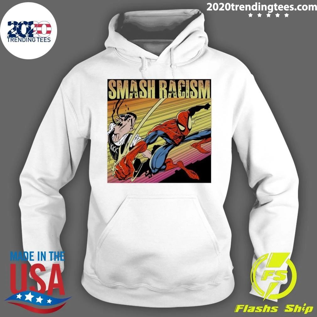 Smash Racism Spidey 1 Jake Lang 0 Comic Shirt