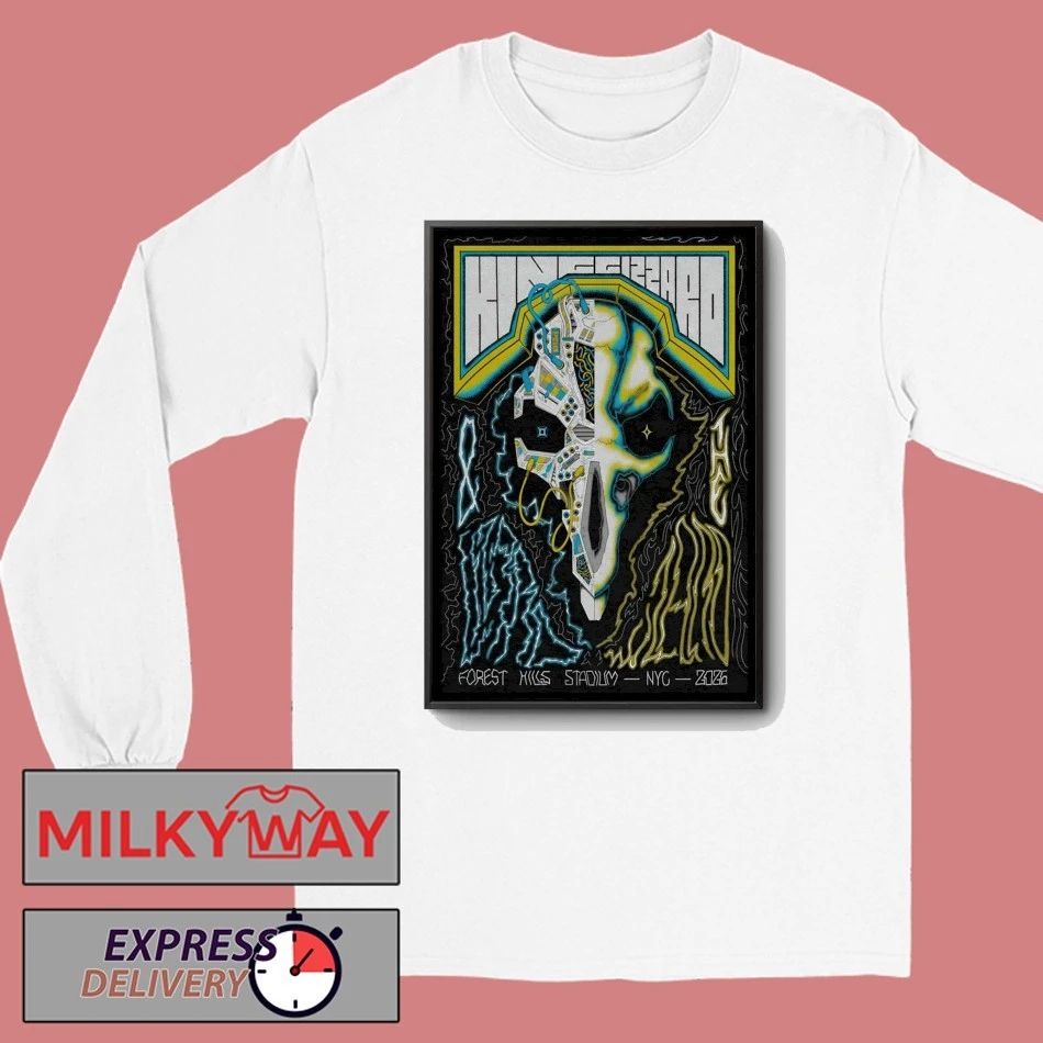 King Gizzard And The Lizard Wizard August 20 2026 Forest Hills NYC Poster shirt