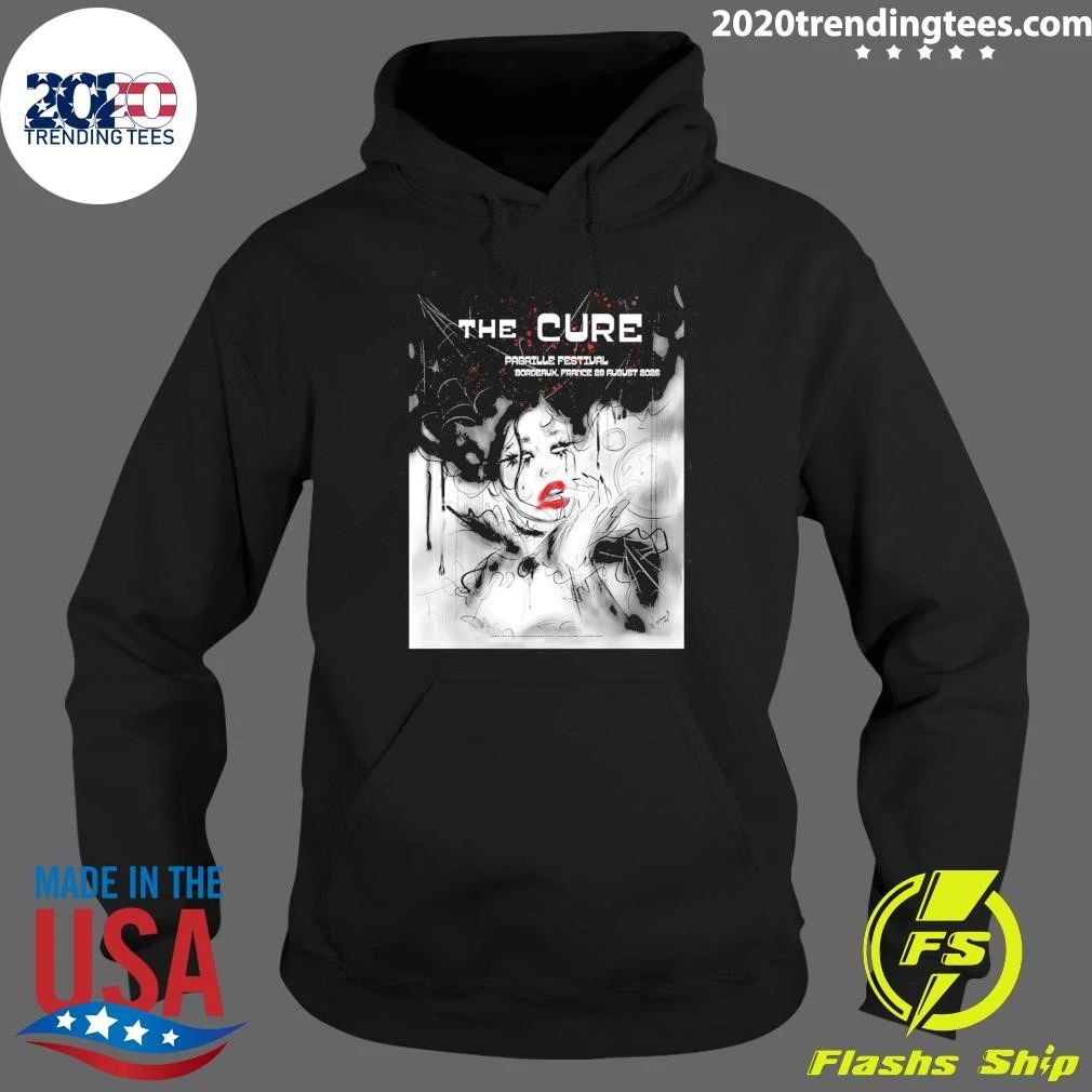 The Cure Merch Bordeaux 2026 Event Shirt
