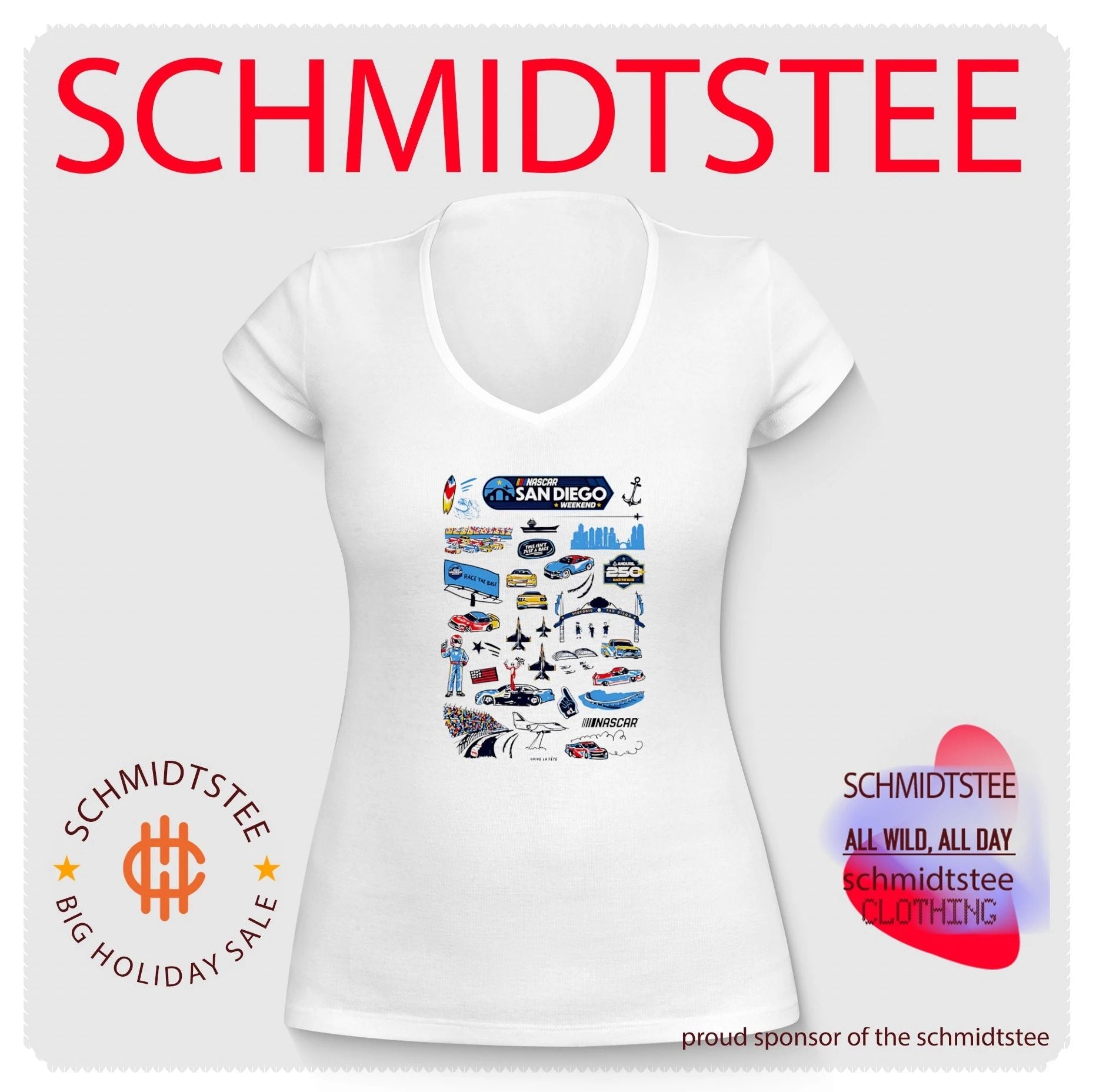 San Diego Weekend Vive La Fete Impressions Artwork shirt