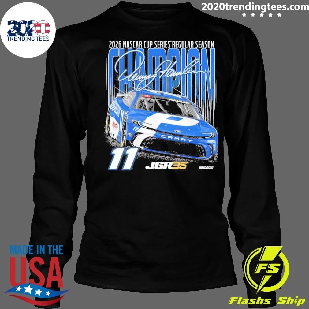 Denny Hamlin 2026 Nascar Cup Series Regular Season Champion Shirt