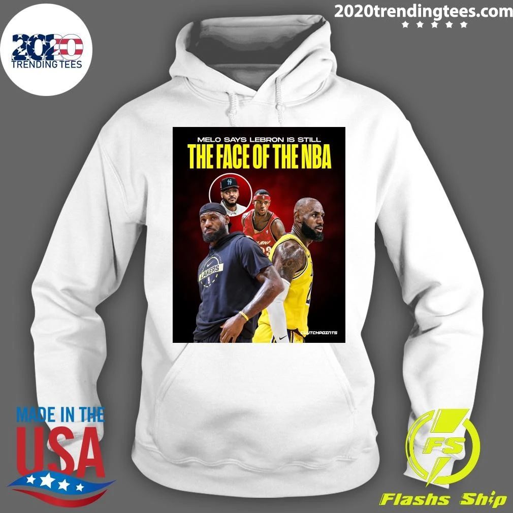 Melo Says Lebron Is Still The Face Of The NBA Shirt