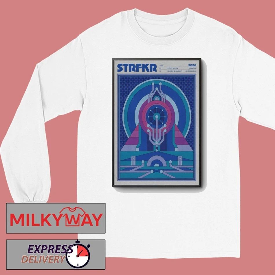 STRFKR Tour 2026 in Alaska Poster shirt