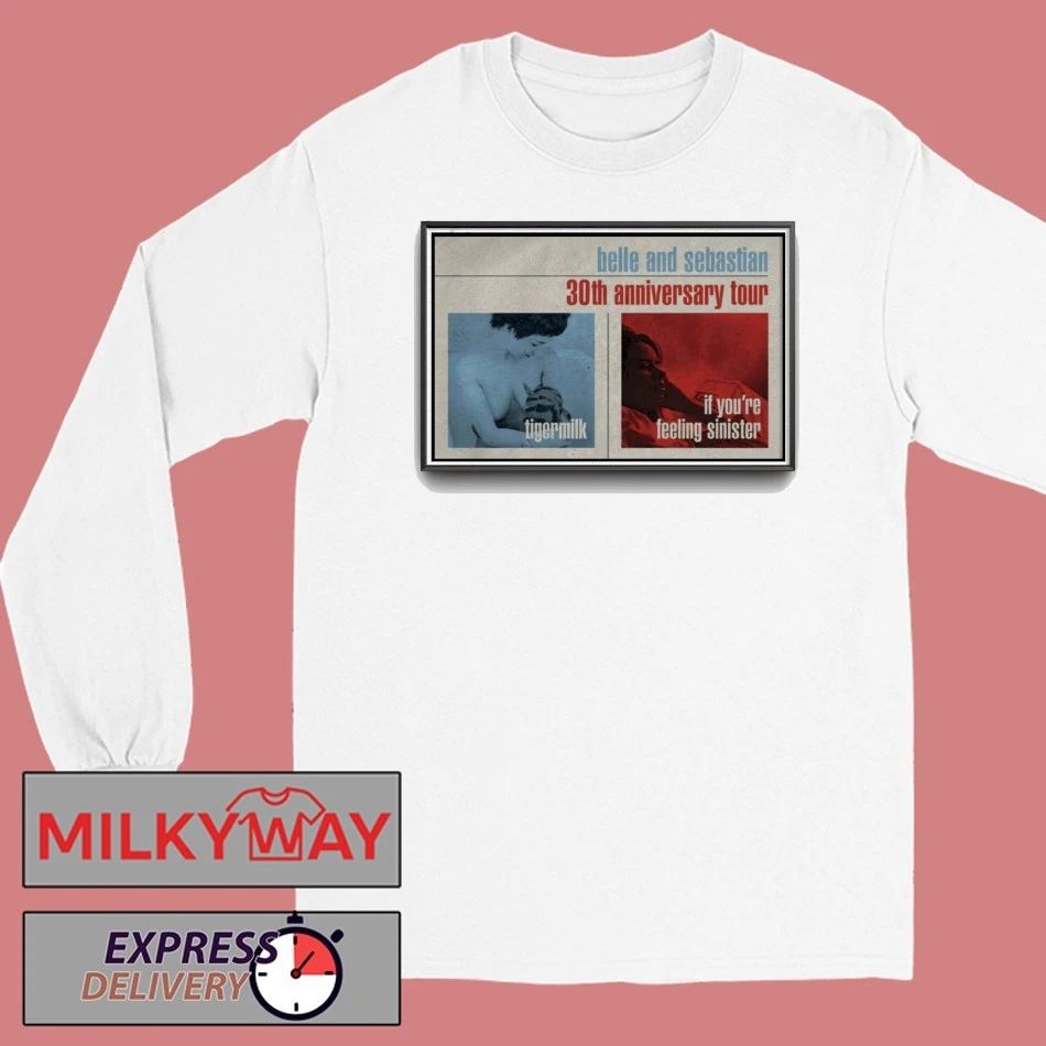 LIMITED Poster Belle and Sebastian 2026 Tour 30th Anniversary shirt