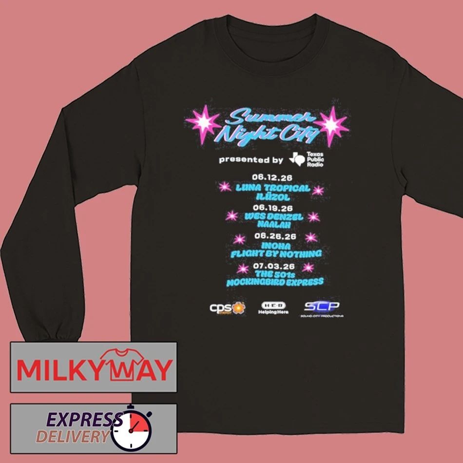 2026 Summer Night City Texas Public Radio shirt