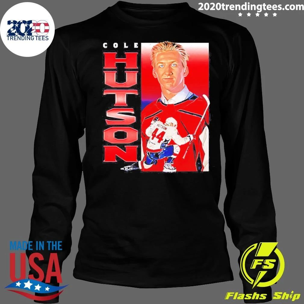 Cole Hutson Washington Capitals Vertical Shirt