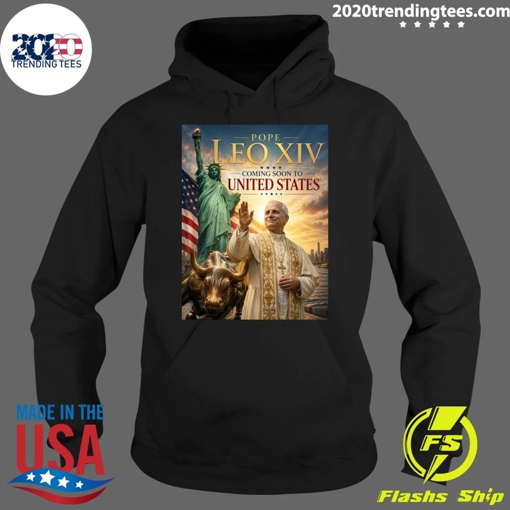 Pope Leo XIV Coming Soon to United States Shirt