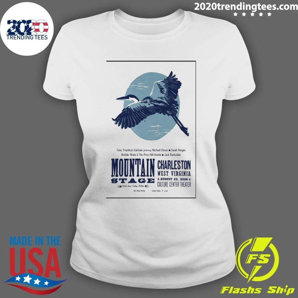Mountain Stage Charleston Wv 2026 Shirt