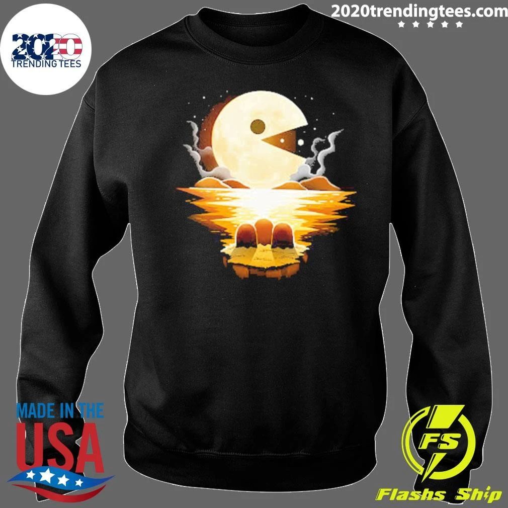 Pac-Man Gamer Moon Shirt