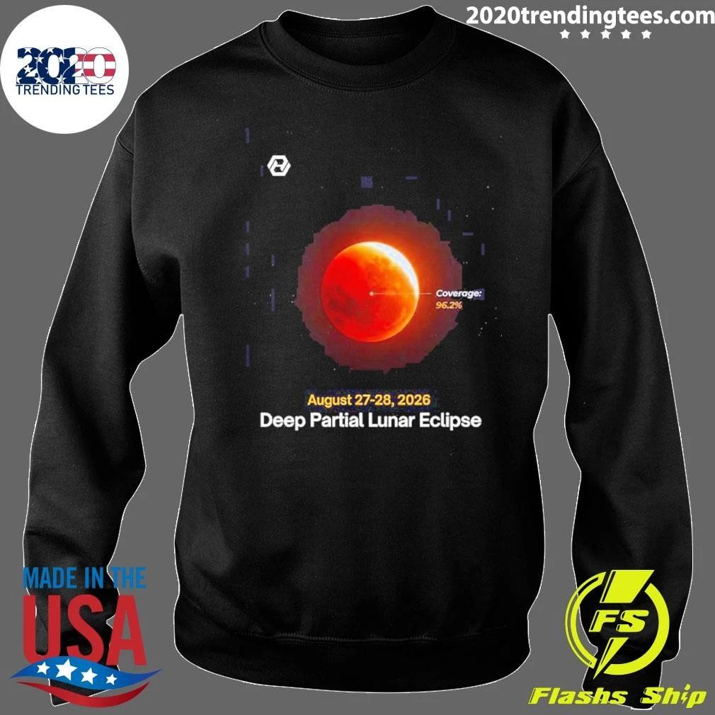 August 2026 Lunar Eclipse Over the United States Shirt