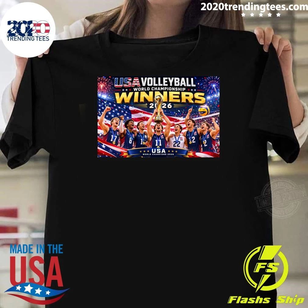 USA Volleyball World Championship Winners 2026 Shirt