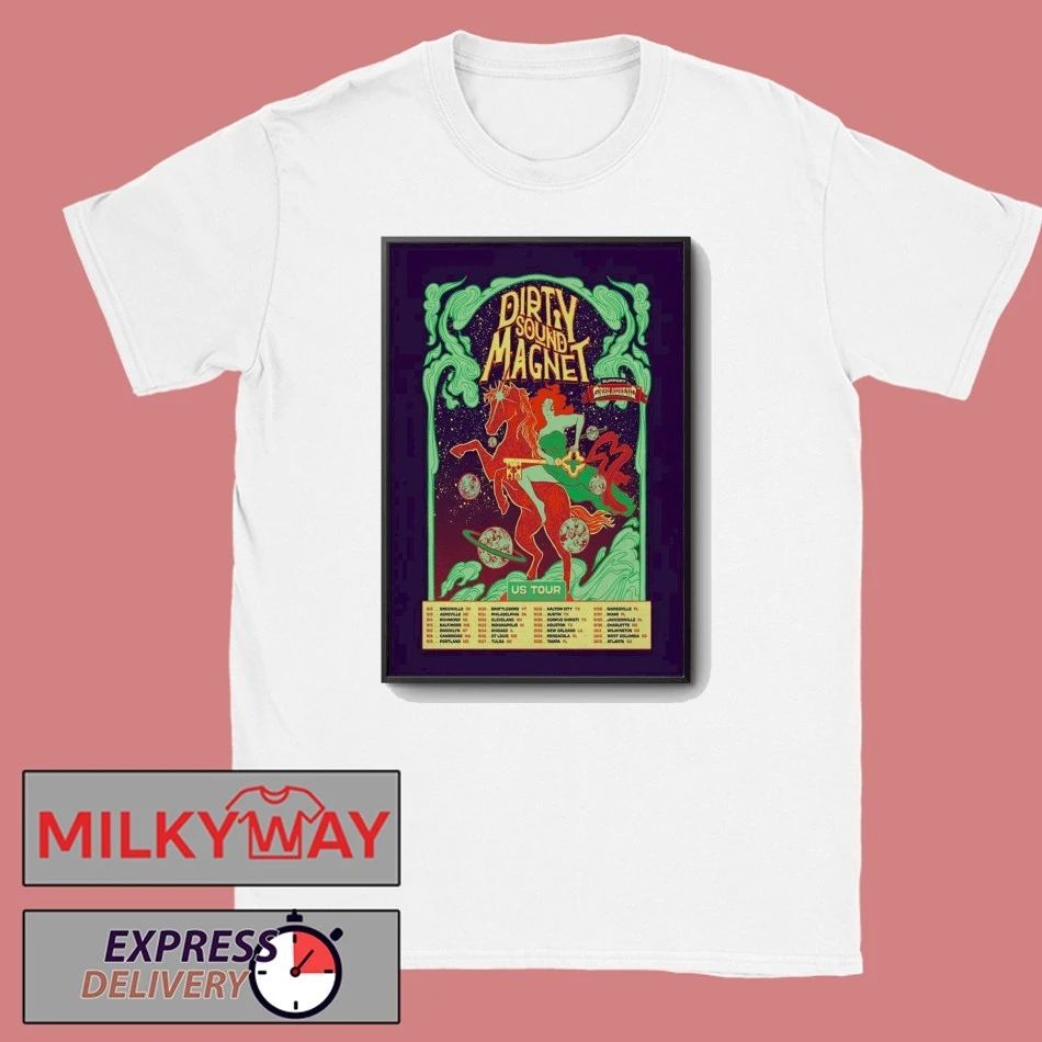 Dirty Sound Magnet US 2026 Tour Poster shirt