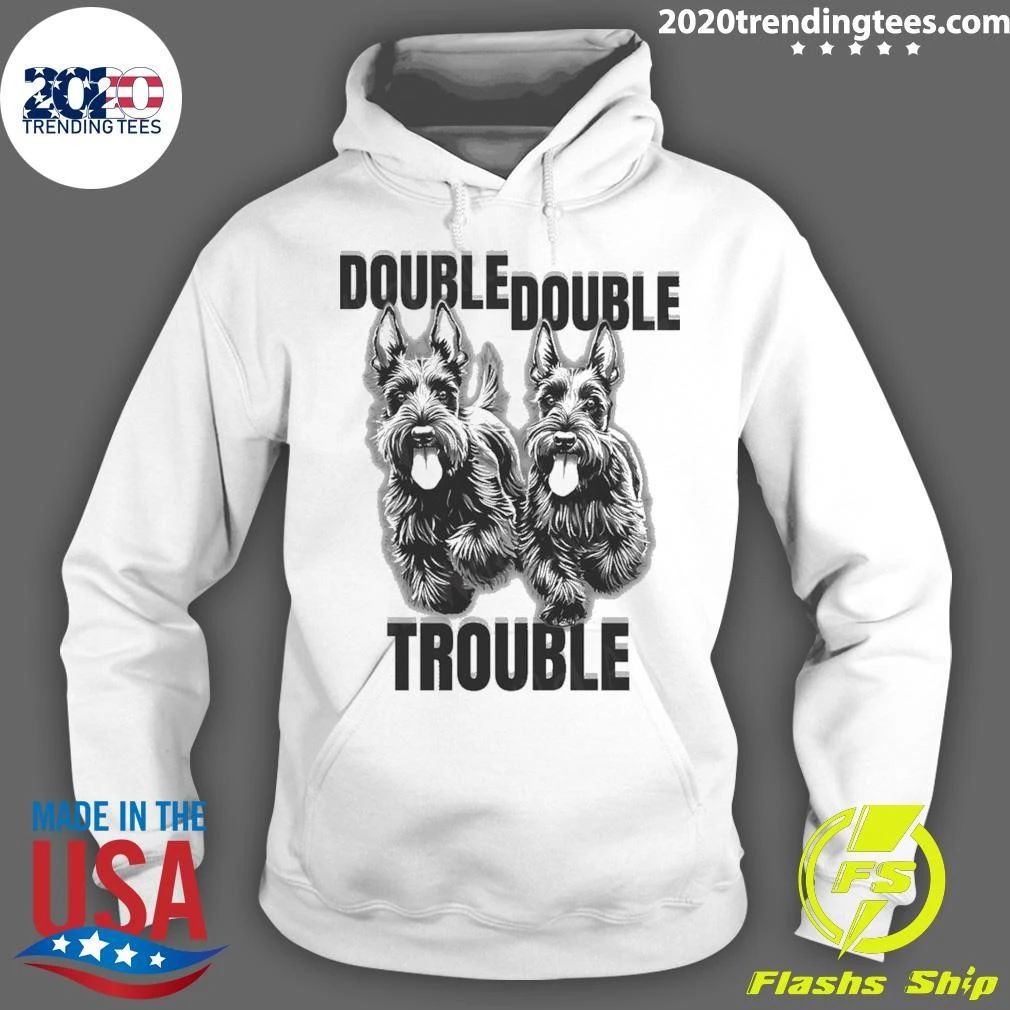 Double Trouble Scottie Dog Tee Shirt