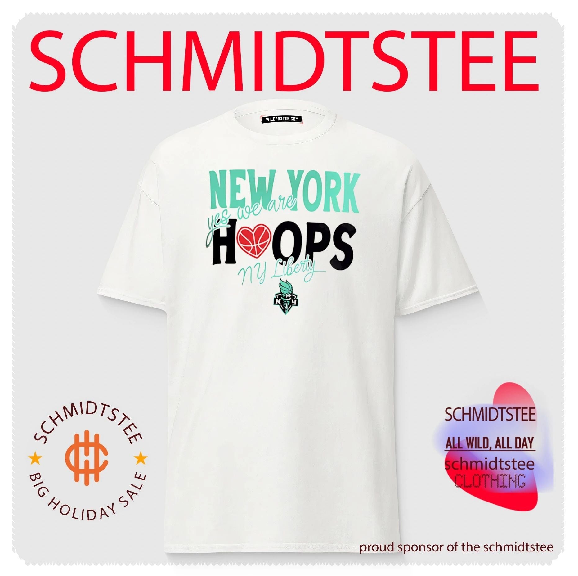 New York Liberty Hoops yes we are NY Liberty shirt