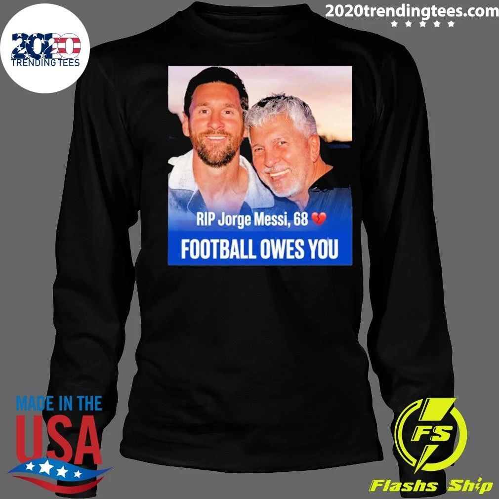 Jorge Horacio Messi 1958–2026 Rest In Peace Memorial Shirt