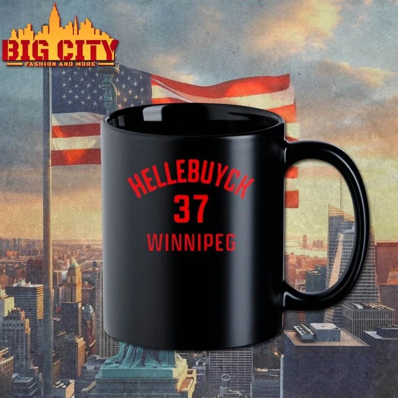 Connor Hellebuyck Winnipeg Name & Number t-shirt