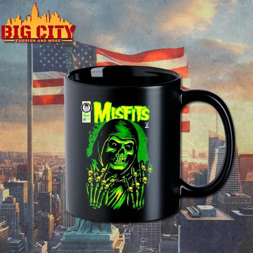 Misfits X Yesterdays WonderCon Anaheim 2026 Exclusives Emerald Hell Crimson Ghost Reaper Shirt