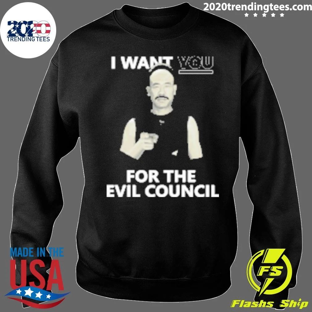 Kung Pow I Want You For The Evil Council Shirt