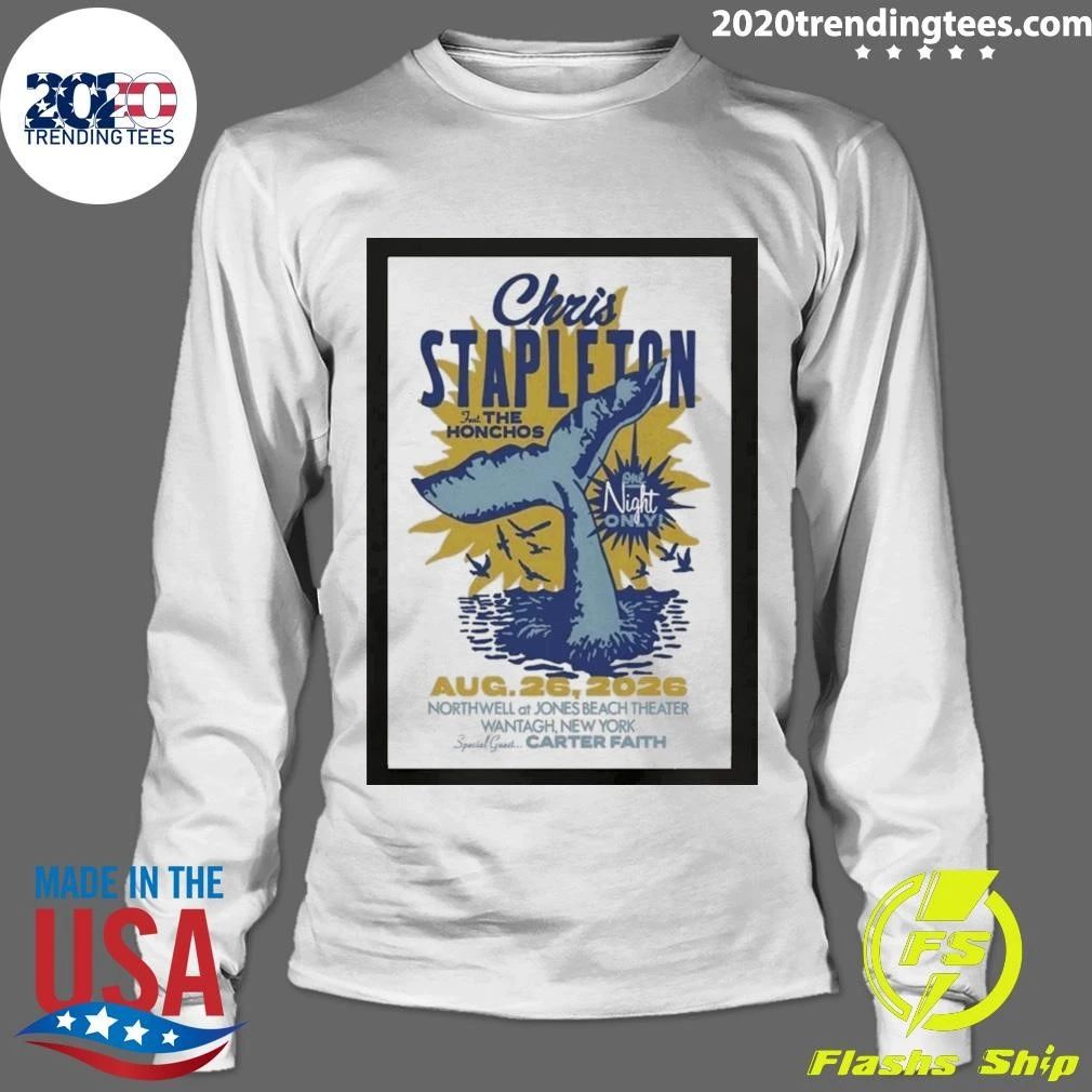 Chris Stapleton Wantagh Tour On August 26 2026 Shirt