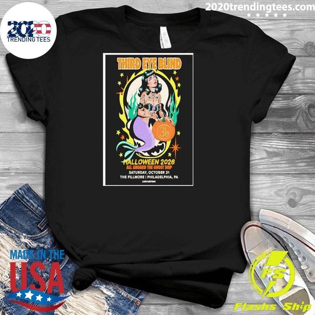 Third Eye Blind In Philadelphia Pa On Oct 31 2026 Shirt