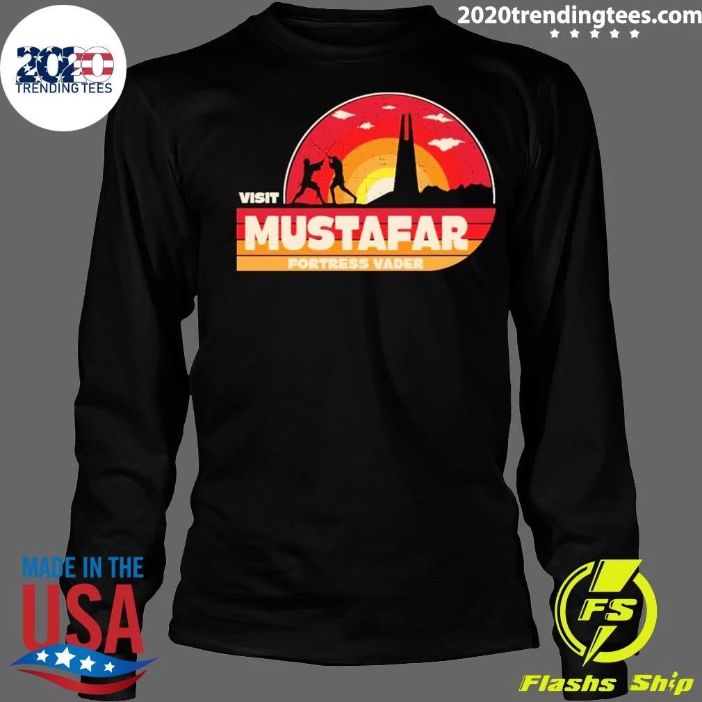Visit Mustafar Fortress Vader Shirt