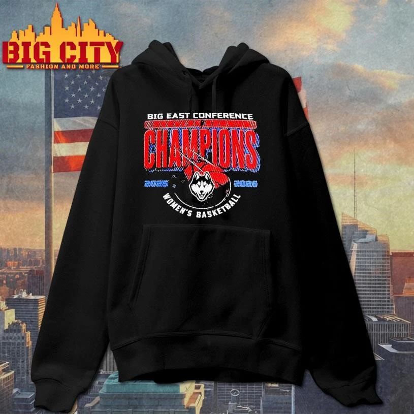 Uconn Huskies 2025-26 Big East Conference Regular Season Champions Classic Shirt