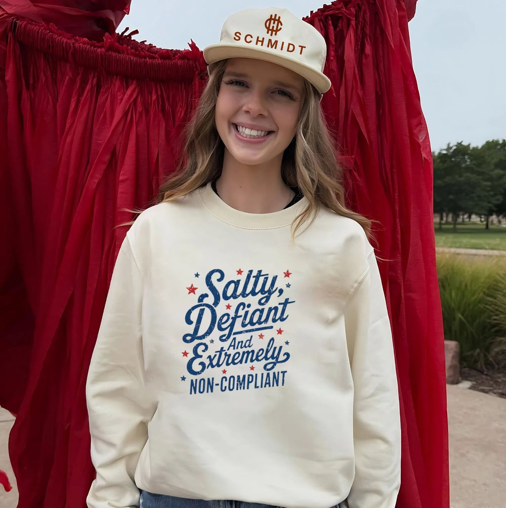 Salty defiant and extremely non compliant shirt