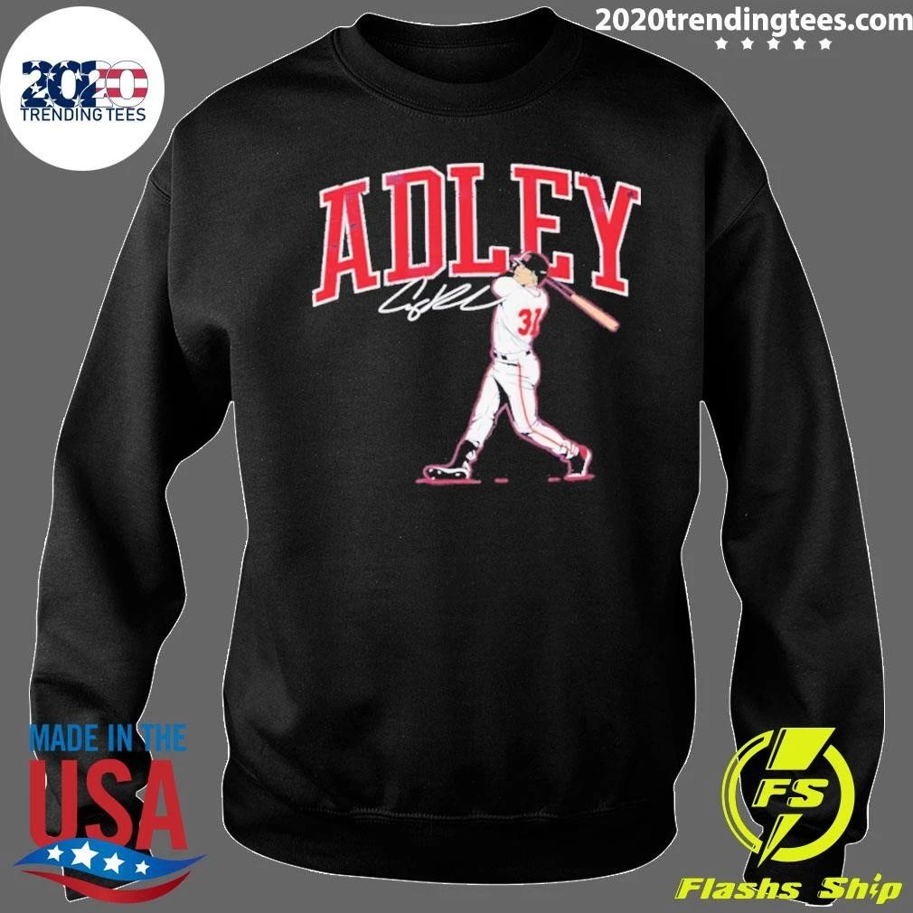 Adley Rutschman Boston Res Sox Slugger Swing Signature Shirt