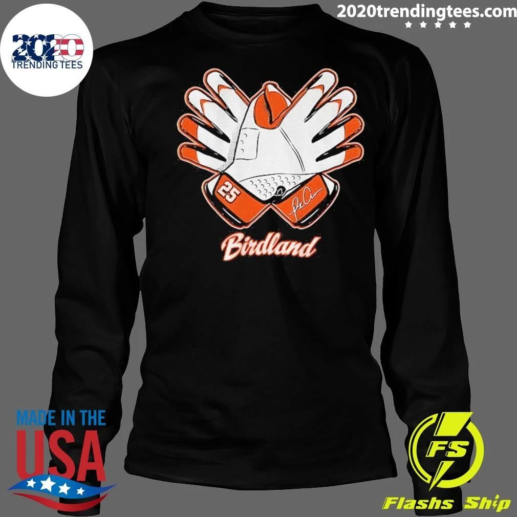 Pete Alonso Bird Hands Celebration Baltimore Football Signature Shirt