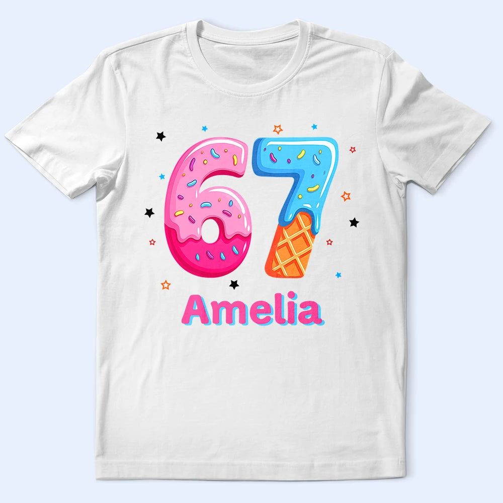 Six Seven Funny Slang - Personalized T Shirt