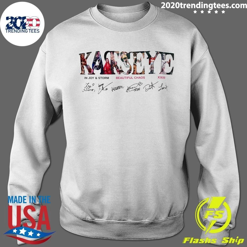 Katseye In Joy and Storm Beautiful Chaos XXIII Signature Vintage Shirt