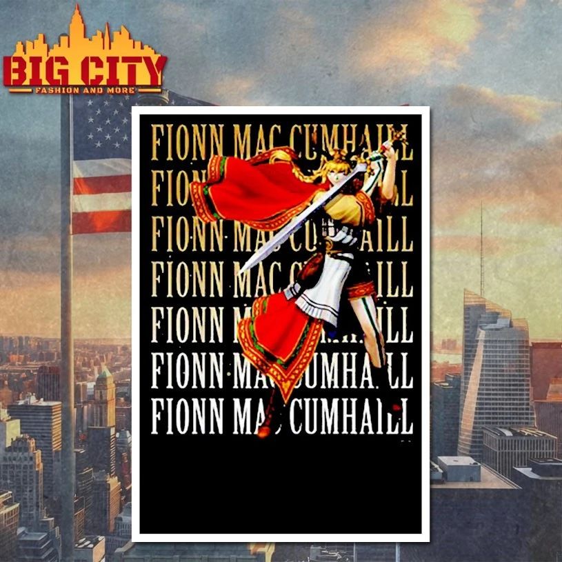 Shin Megami Tensei V Vengeance Fionn Mac Cumhaill Shirt