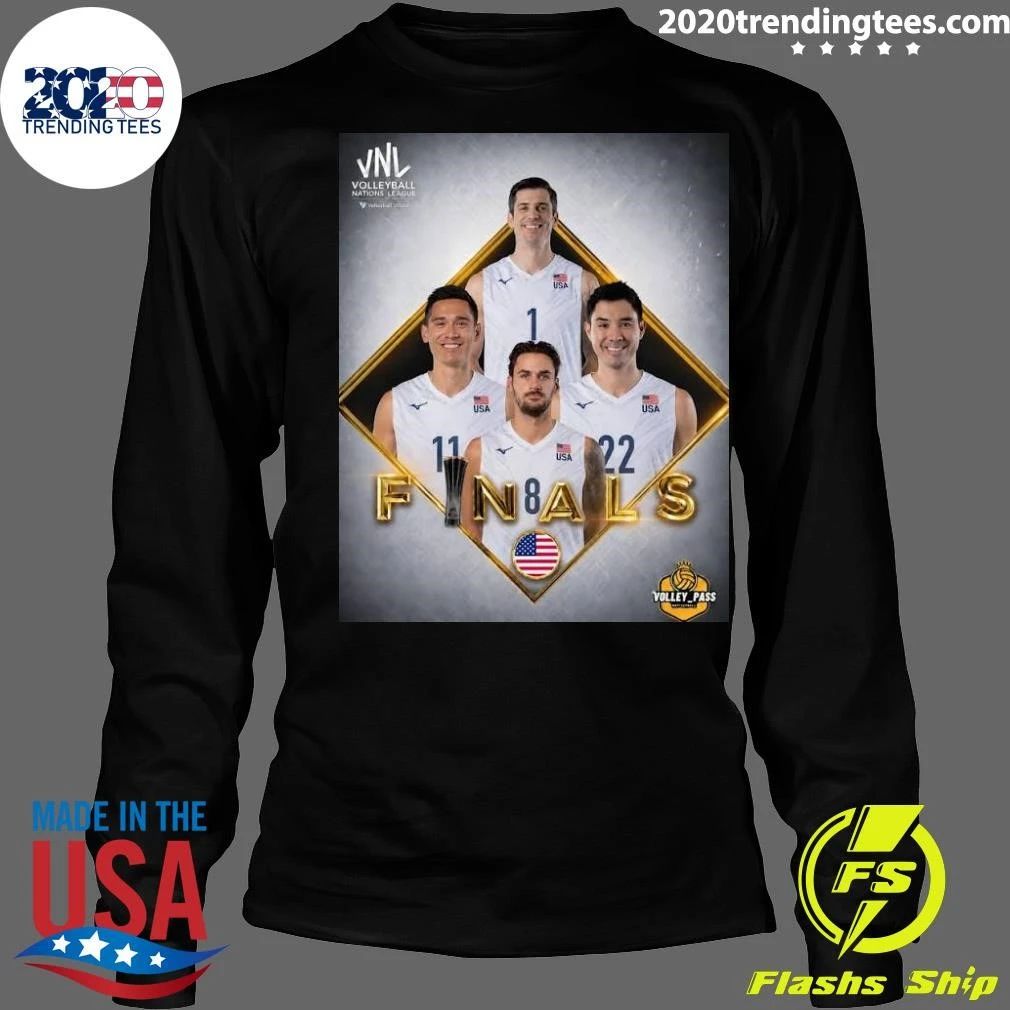 USA Qualified For The Final Volleyball Nations League Wins 2026 Shirt