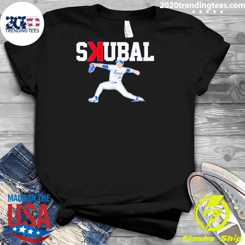 Tarik Skubal Ace Pose Los Angeles Dodgers Shir