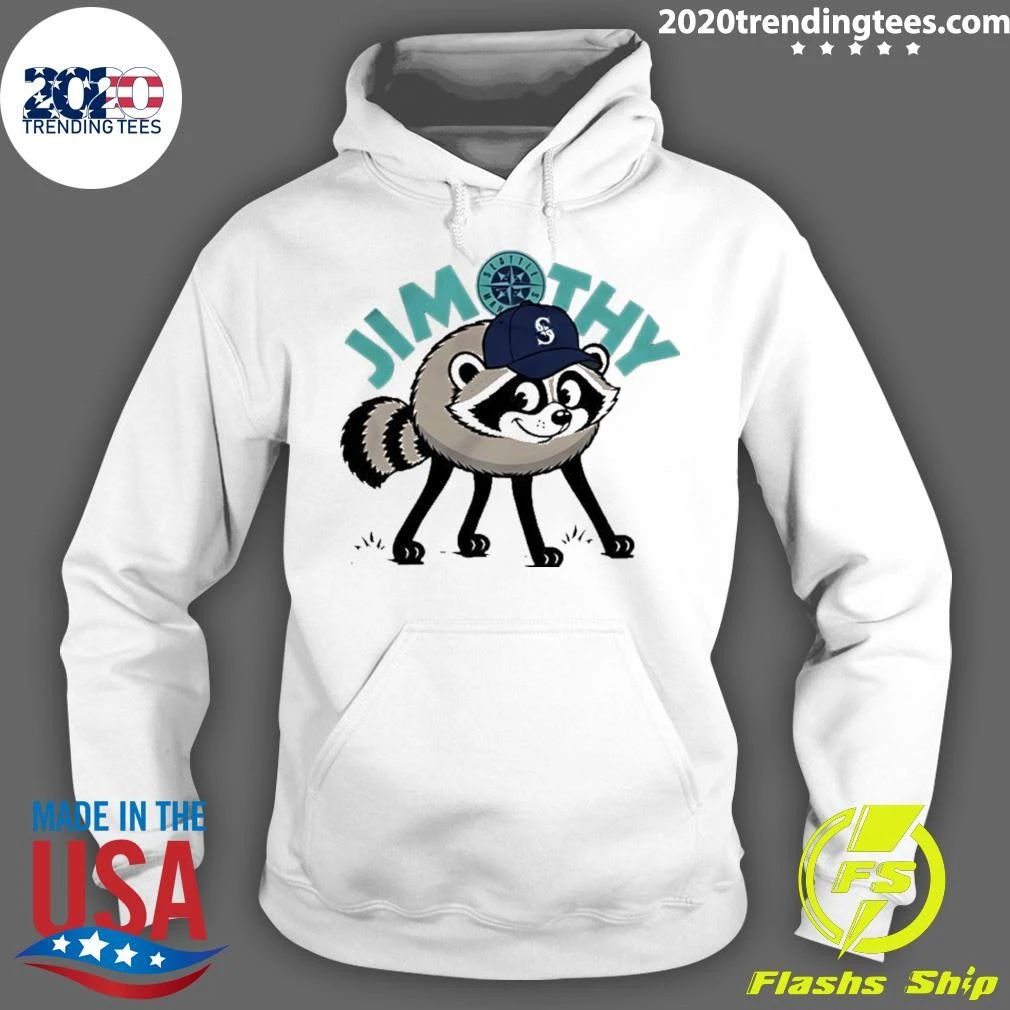 Seattle Mariners X Jimothy Raccoon Shirt