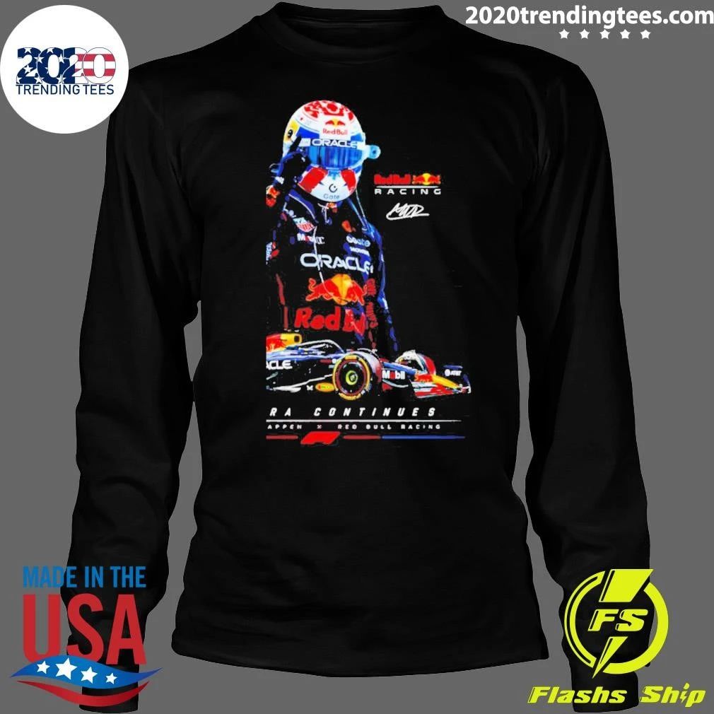 Max Verstappen The Era Continues Signature Graphic Shirt
