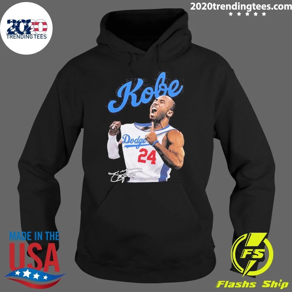 House Of Tees Kobe Bryant Dodgers Jersey 24 Signature Shirt
