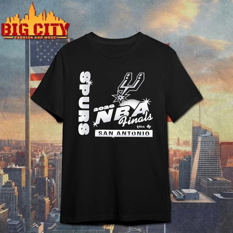 San Antonio Spurs Fanatics 2026 NBA Western Conference Champions Nba Logo Shirt