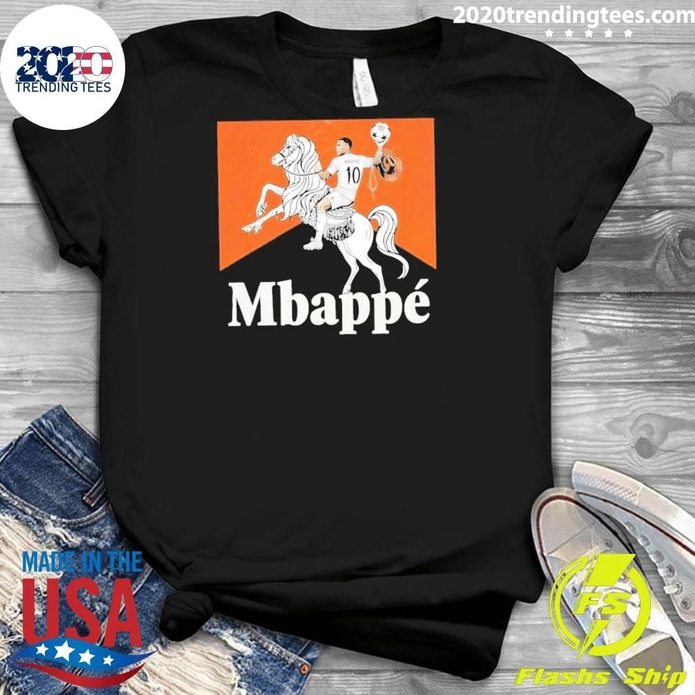 Kylian Mbappé Cowboy Marlboro Shirt