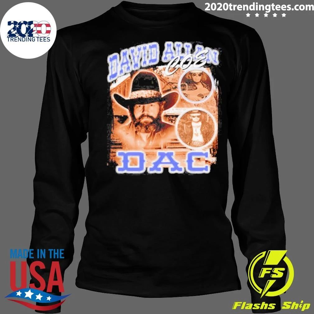 David Allan Coe Dac Picture Collage Shirt