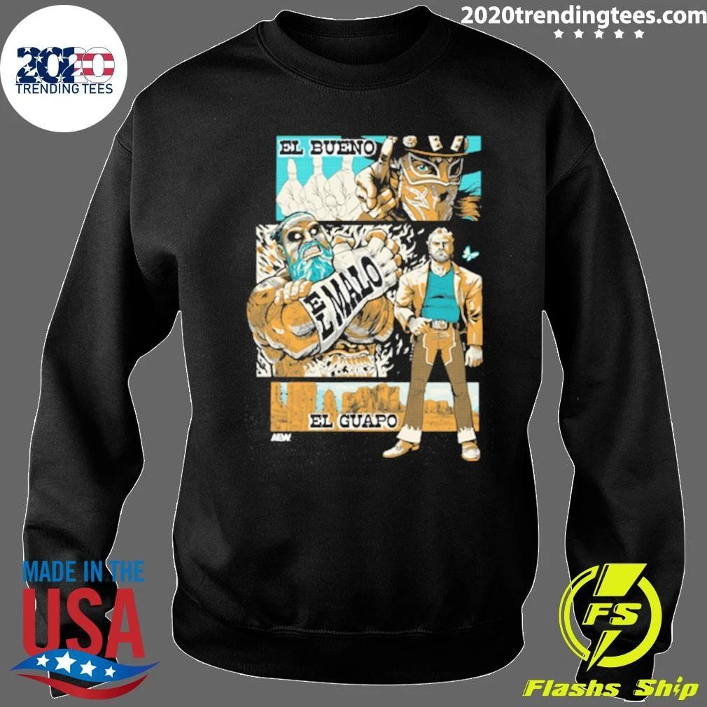 Hangman Adam Page & Brodido Tres Bad Hombres Shirt