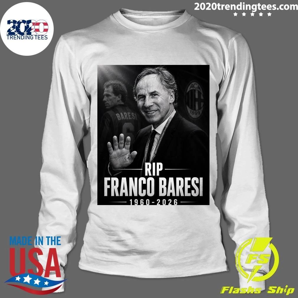 RIP Franco Baresi 1960–2026 Football Has Lost A True Icon Shirt