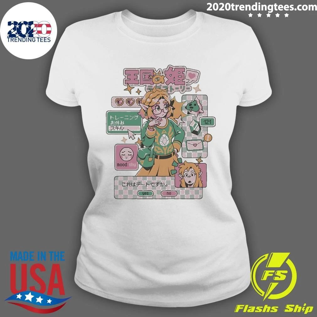 Zelda Princess Love Story Shirt
