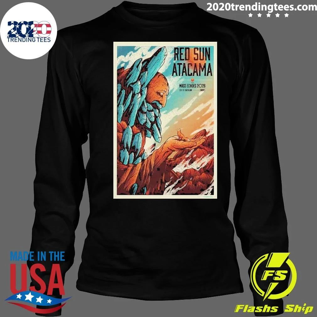 Red Sun Atacama Castillon France August 28 2026 Shirt