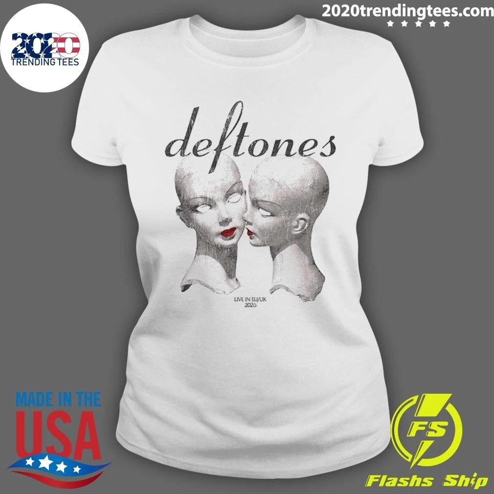 Deftones Merch EU UK Tour 2026 Shirt