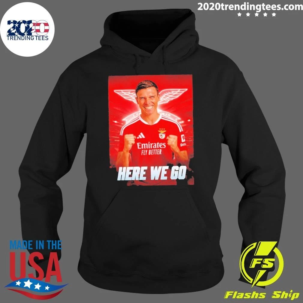 João Palhinha to Benfica Here We Go Shirt