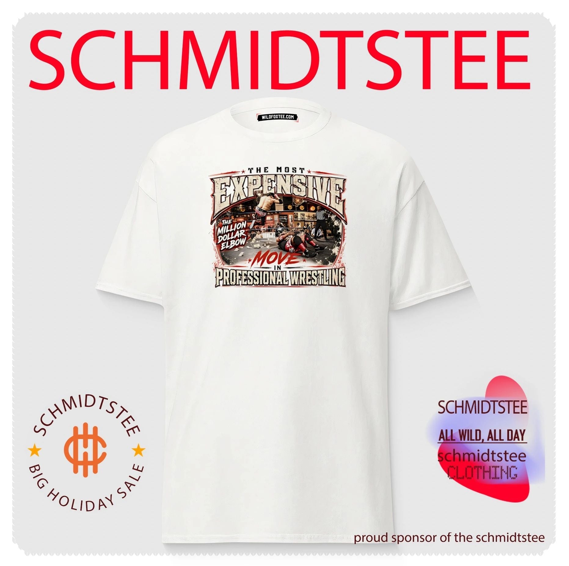 Most expensive move in professional wrestling retro shirt